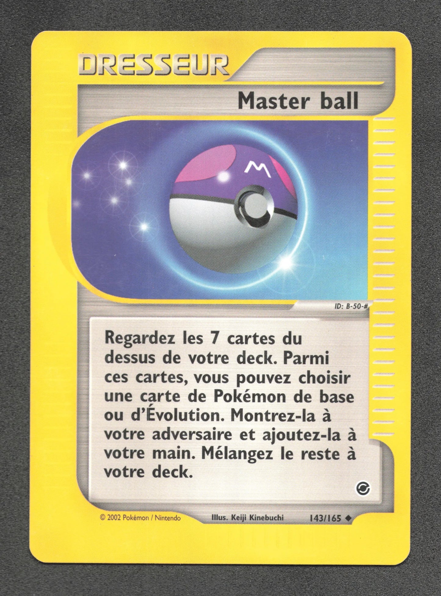 143/165 Master Ball DRESSEUR - Expedition