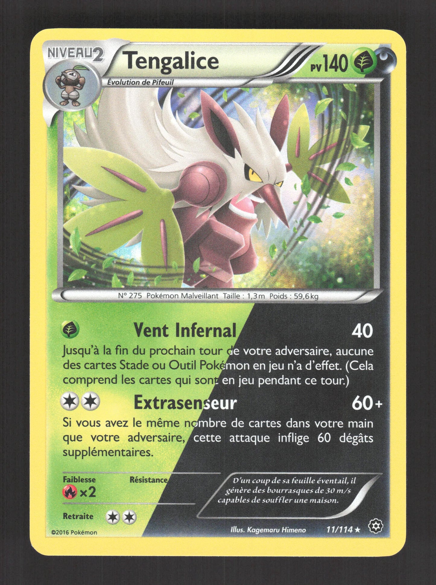 11/114 Tengalice HOLO - Offensive Vapeur