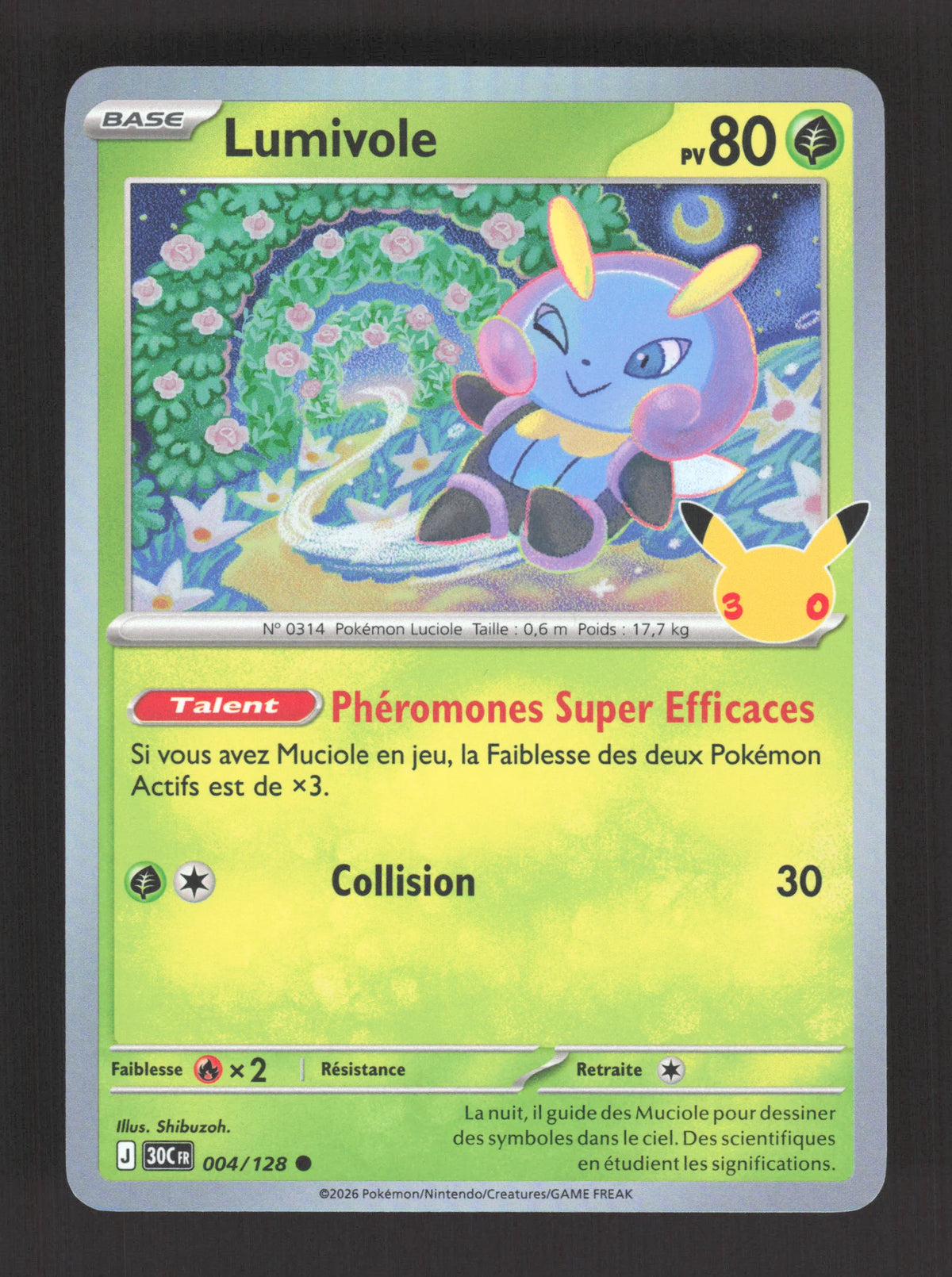 004/128 Lumivole HOLO - 30 Anniversaire