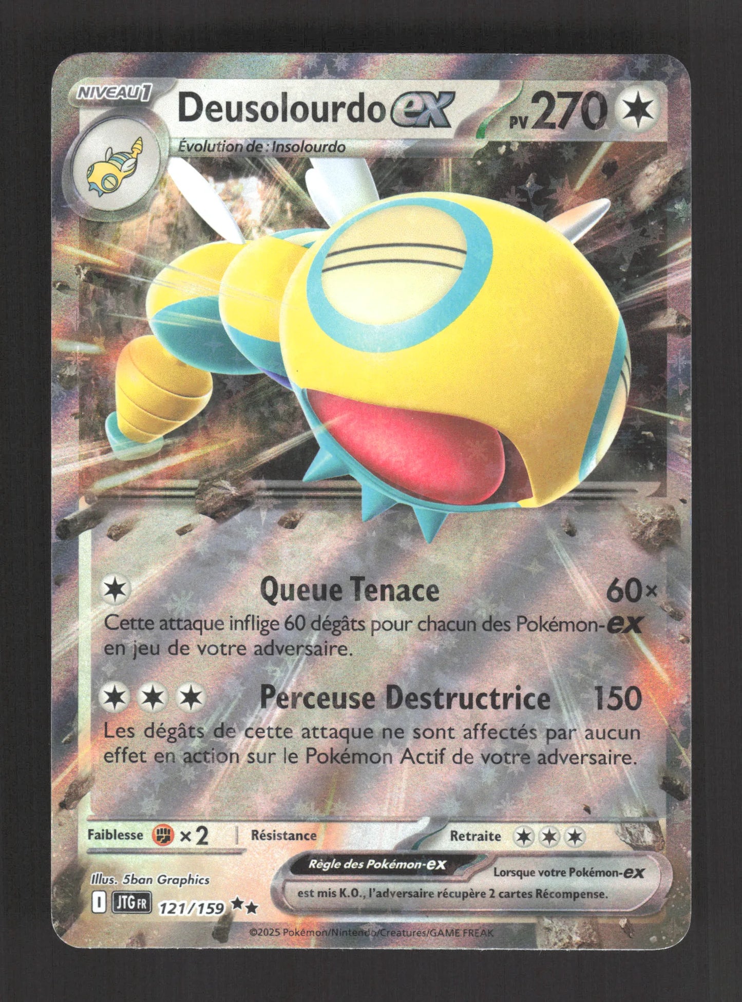 121/159 Deusolourdo EX - Aventures Ensemble