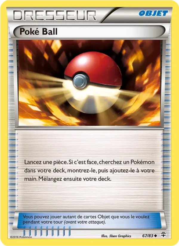 67/83 Poke Ball REVERSE - Générations