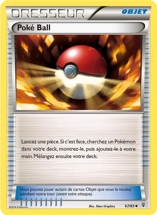 67/83 Poke Ball REVERSE - Générations