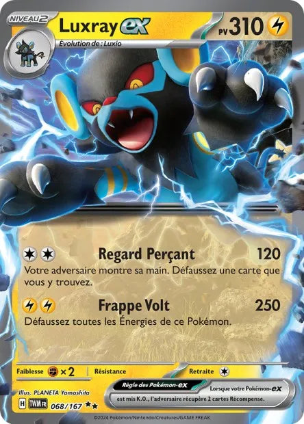 068/167 Luxray EX - Mascarade Crépusculaire