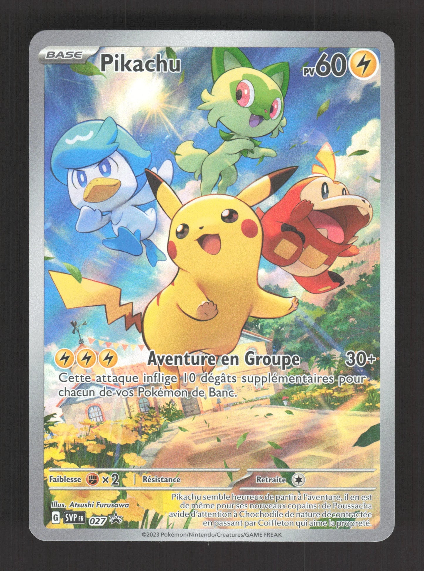 SVP027 Pikachu AR - Promo SV