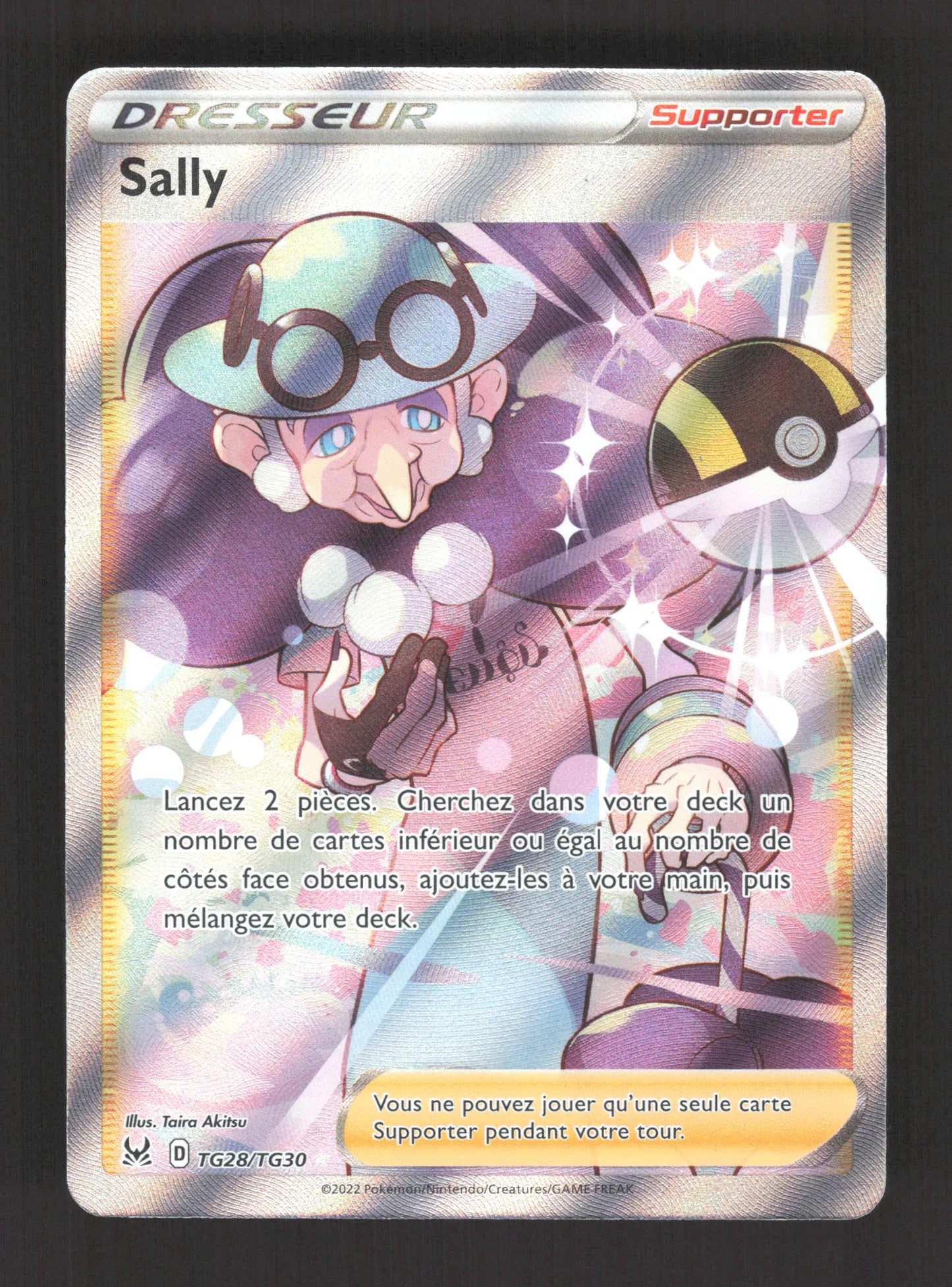 TG28/TG30 Sally DRESSEUR - Origine Perdue
