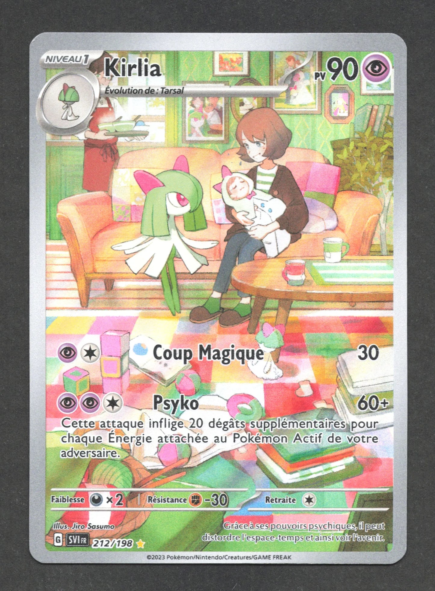 212/198 Kirlia AR - Écarlate et Violet