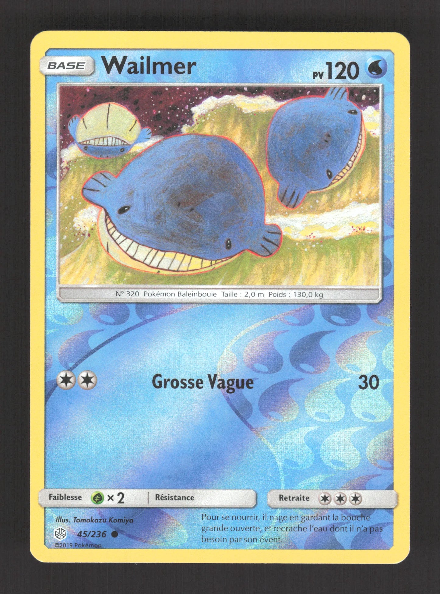 45/236 Wailmer REVERSE - Éclipse Cosmique
