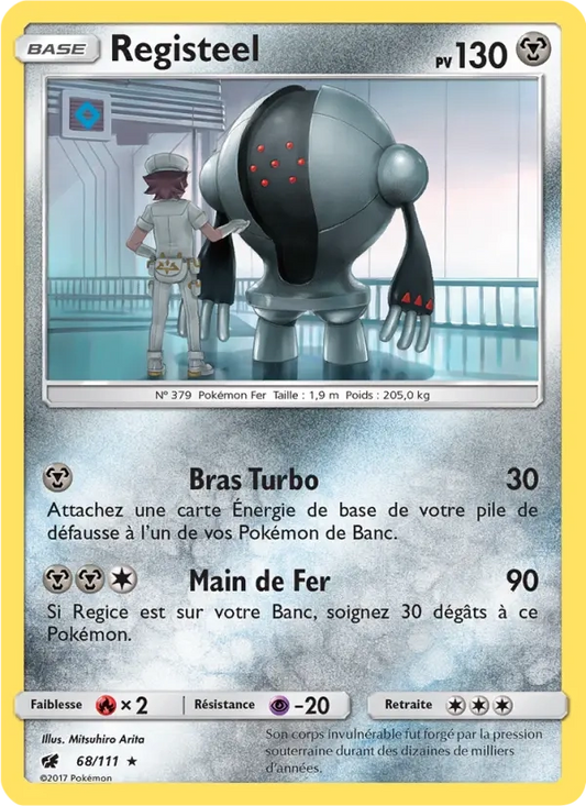 68/111 Registeel HOLO COSMOS - Invasion Carmin