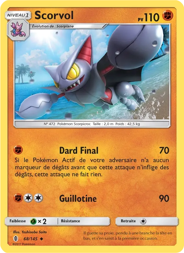 68/145 Scorvol REVERSE - Gardiens Ascendants