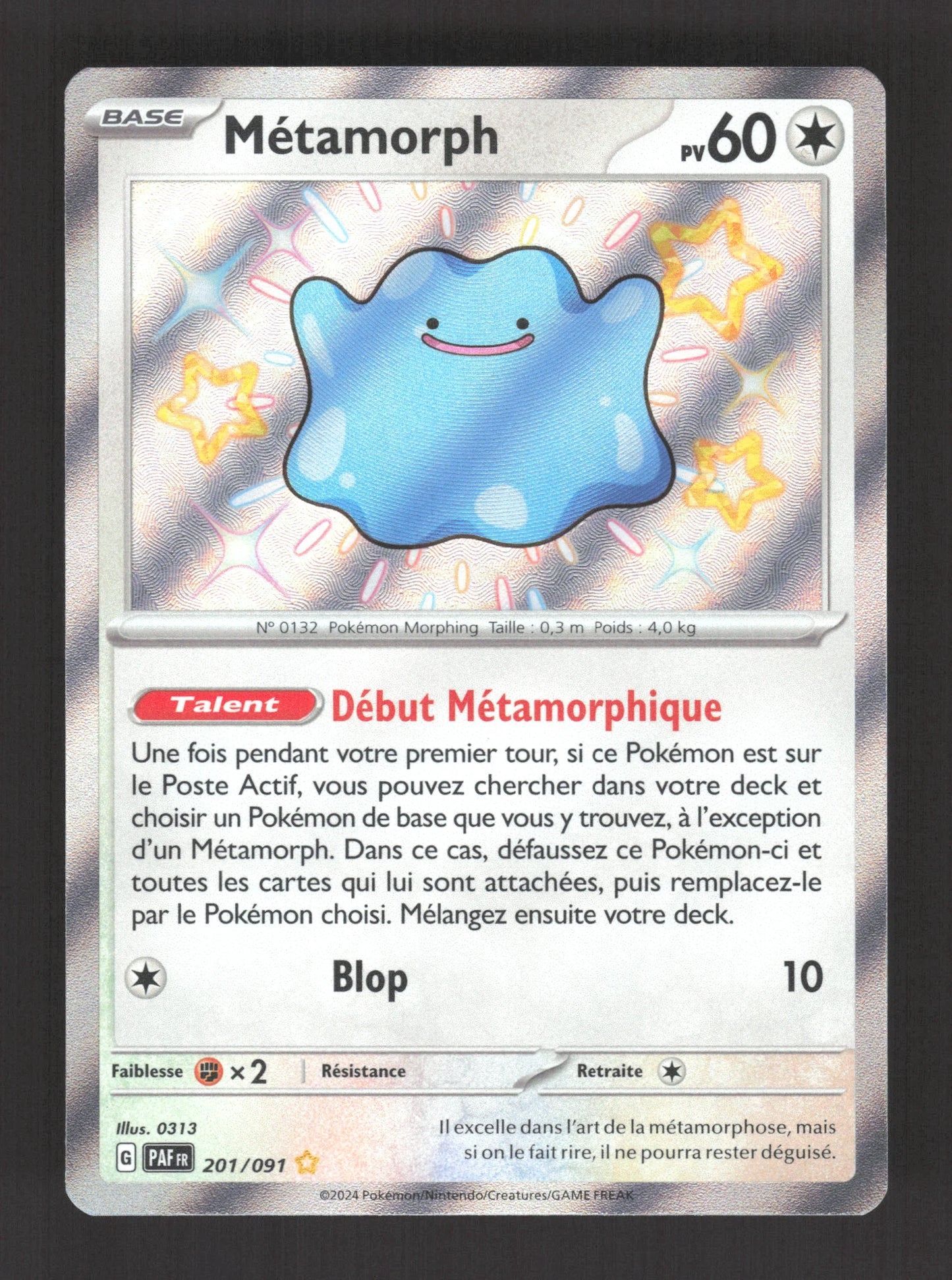 201/091 Metamorph SHINY - Destinées de Paldea