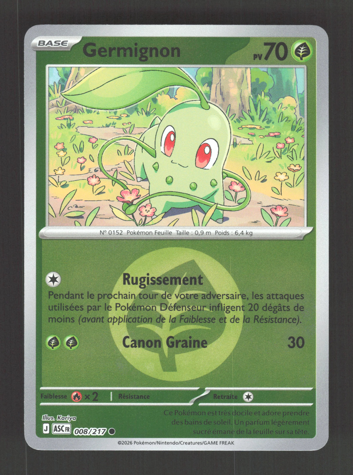 008/217 Germignon REVERSE ENERGIE - Héros Transcendants