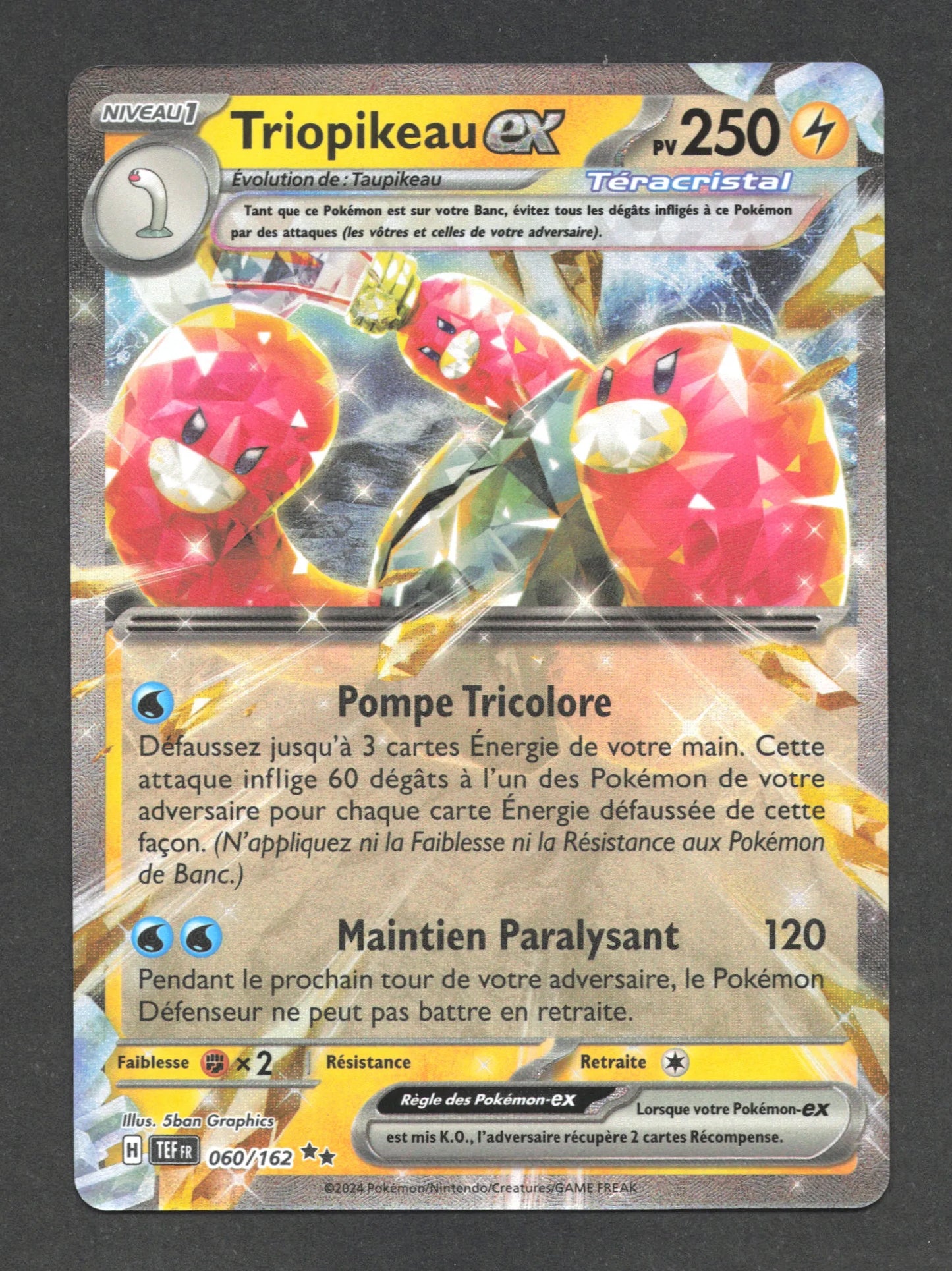060/162 Triopikeau EX - Forces Temporelles