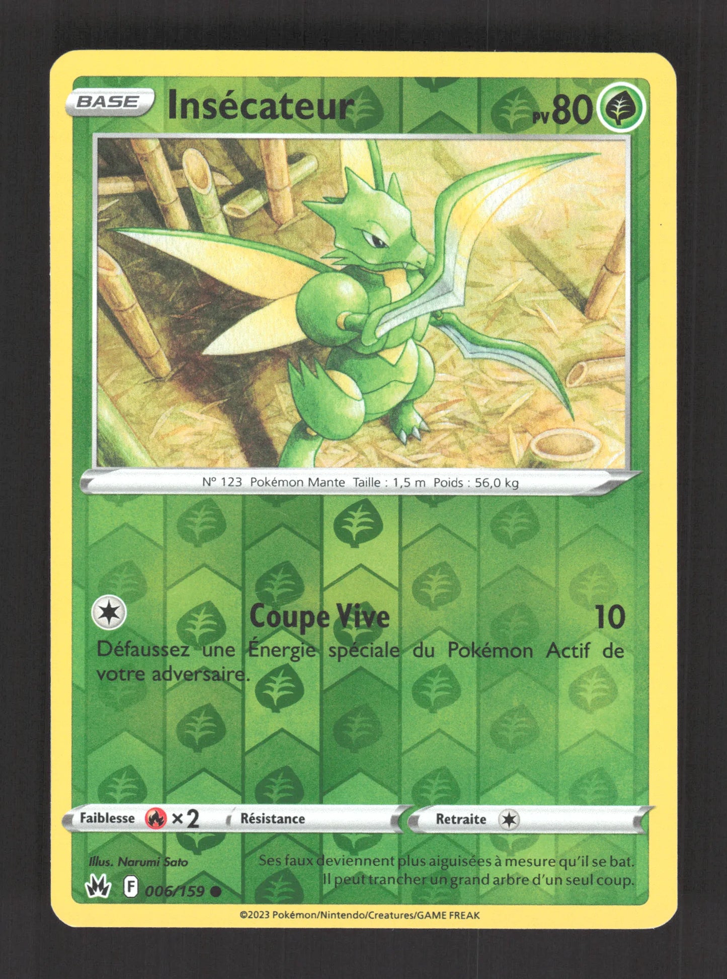 006/159 Insecateur REVERSE - Zénith Suprême