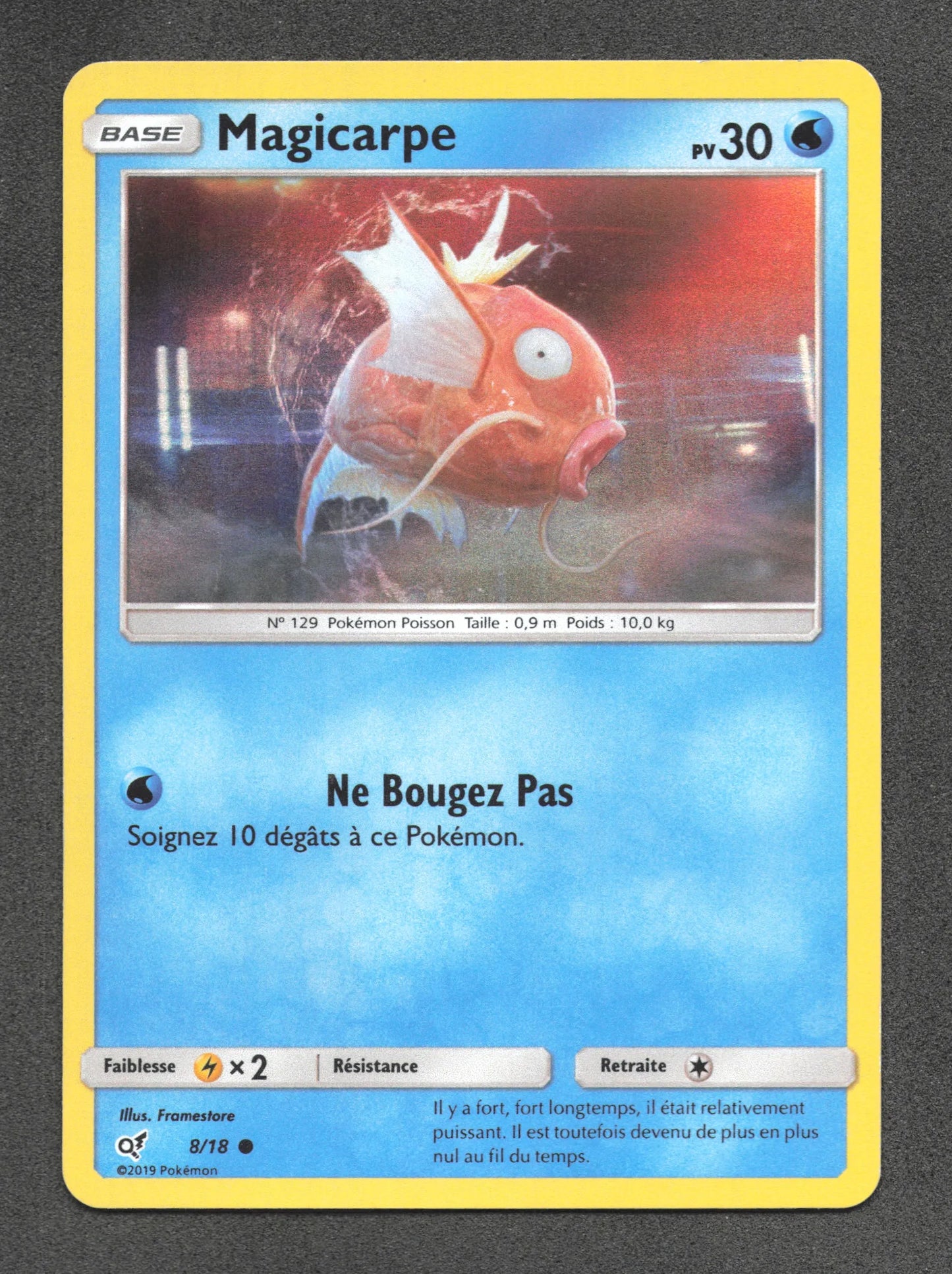 8/18 Magicarpe HOLO - Détective Pikachu