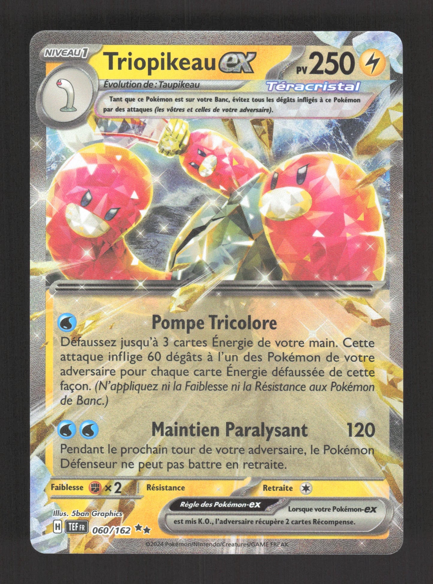 060/162 Triopikeau EX - Forces Temporelles