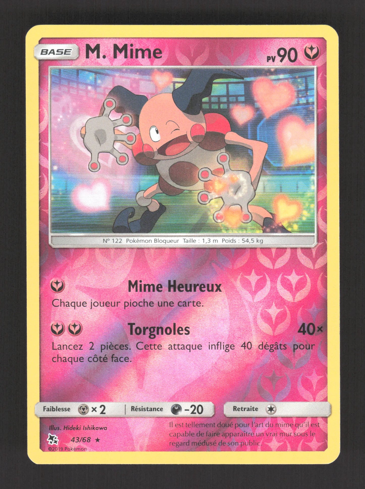43/68 Mr Mime REVERSE - Destinées Occultes