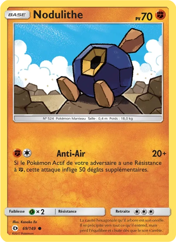 69/149 Nodulithe REVERSE - Soleil et Lune