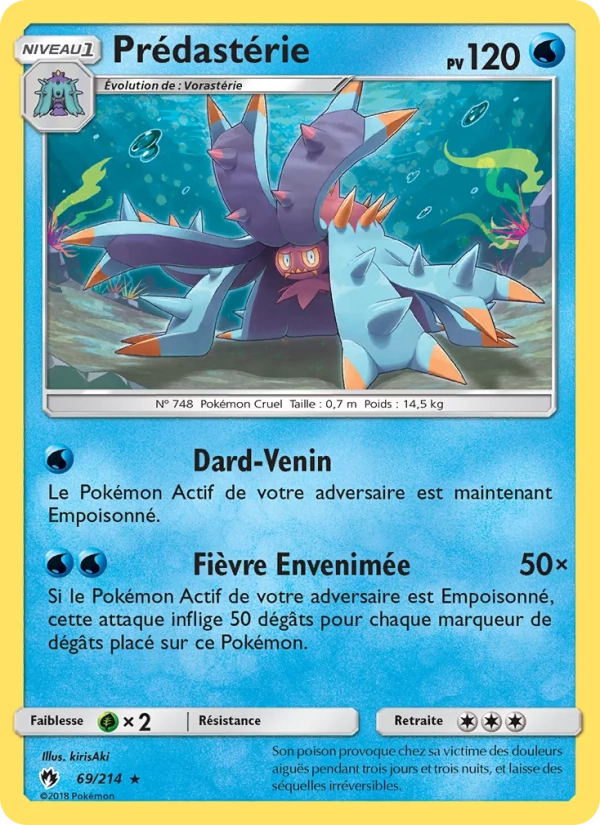 69/214 Predasterie REVERSE - Tonnerre Perdu