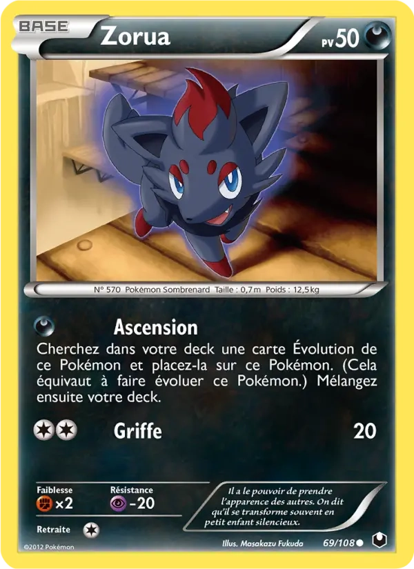 69/108 Zorua CO - Explorateurs Obscurs