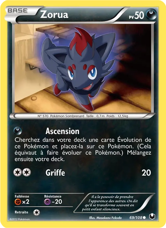 69/108 Zorua CO - Explorateurs Obscurs