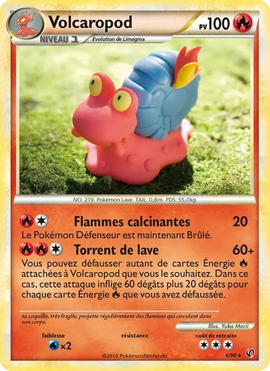6/90 Volcaropod REVERSE - Indomptable