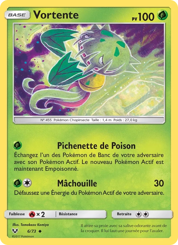 6/73 Vortente REVERSE - Légendes Brillantes