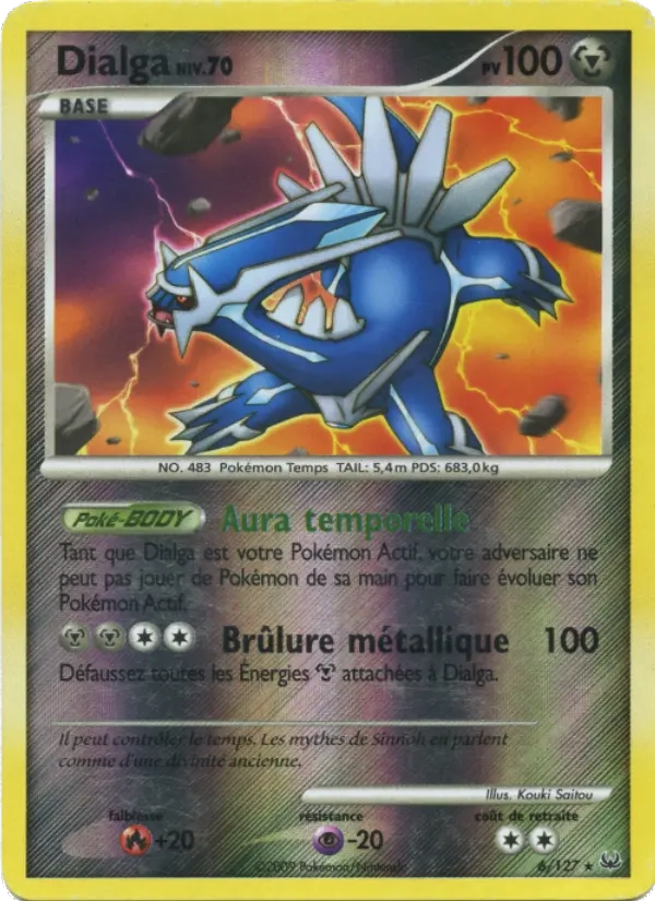 6/127 Dialga HOLO - Platine