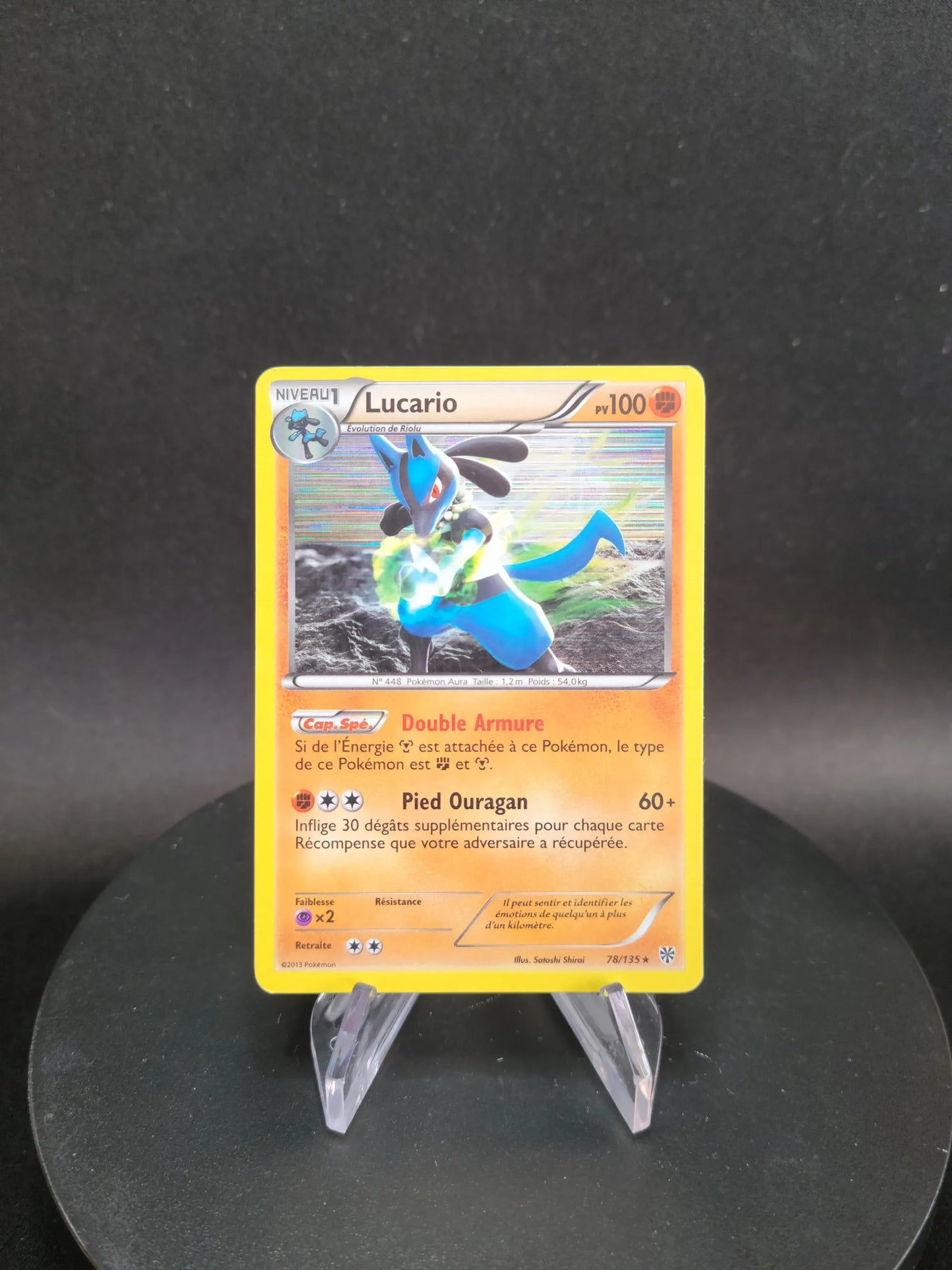 78/135 Lucario HOLO - Tempête Plasma