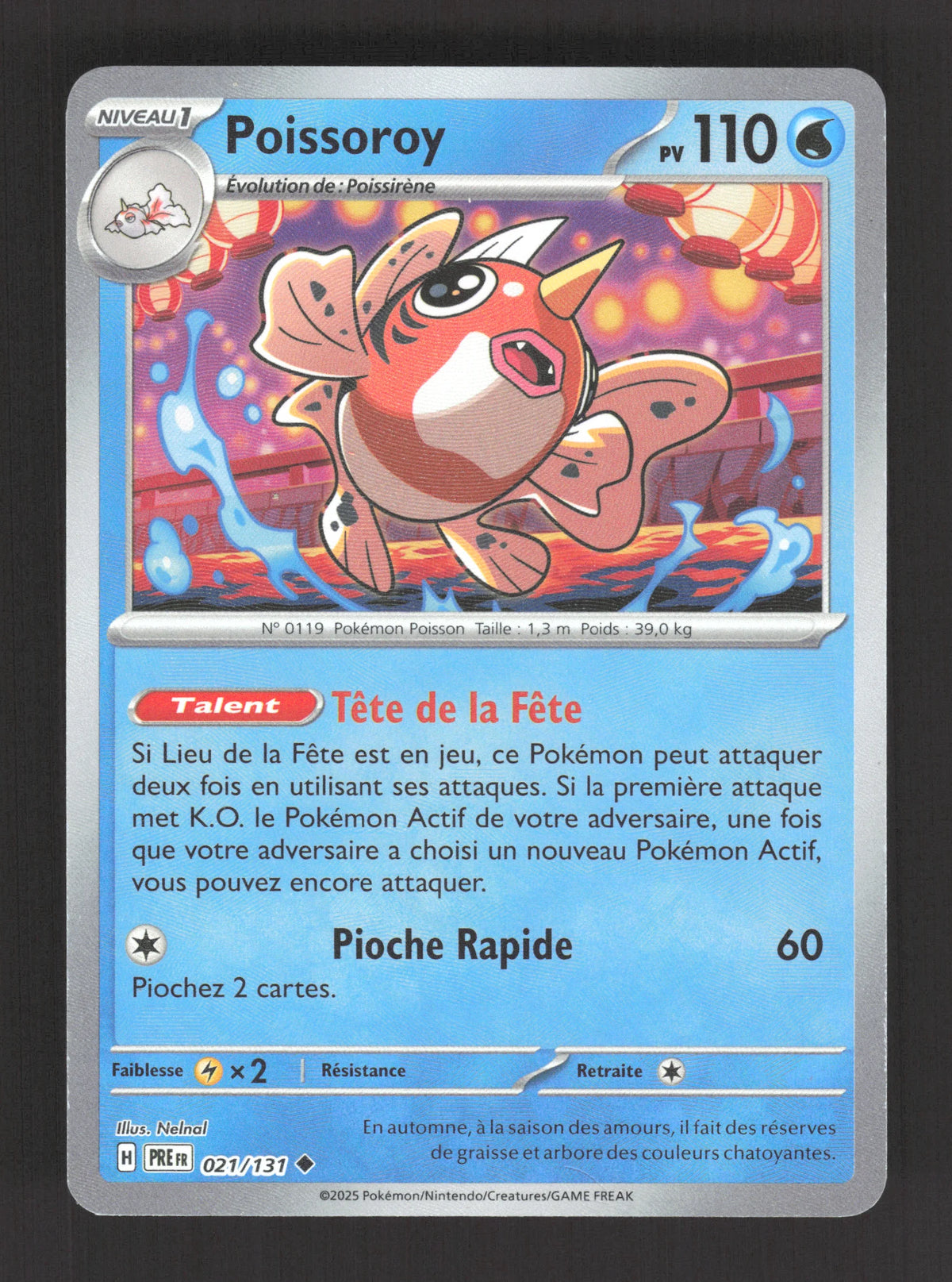 021/131 Poissoroy POKEBALL - Évolutions Prismatiques