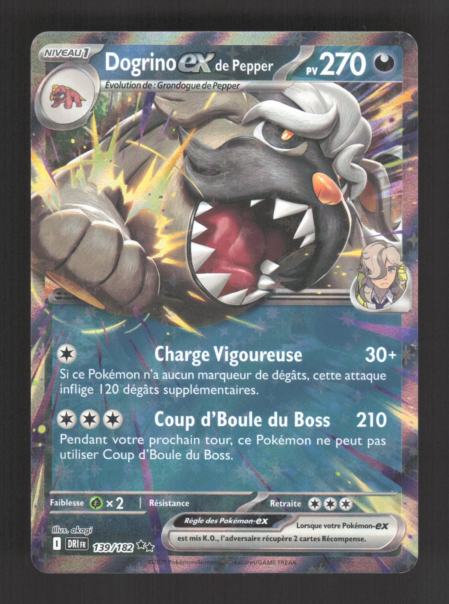 139/182 Dogrino EX - Rivalités Destinées