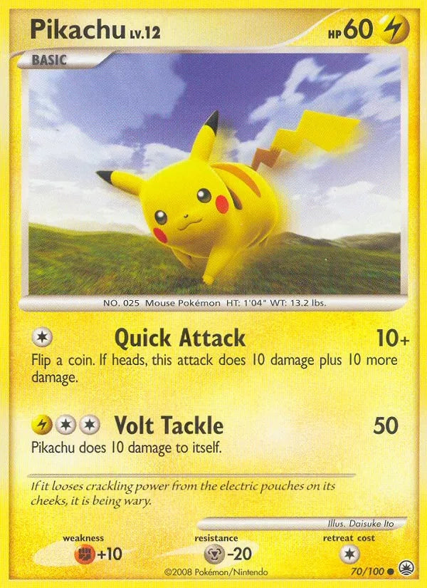70/100 Pikachu CO - Aube Majestueuse