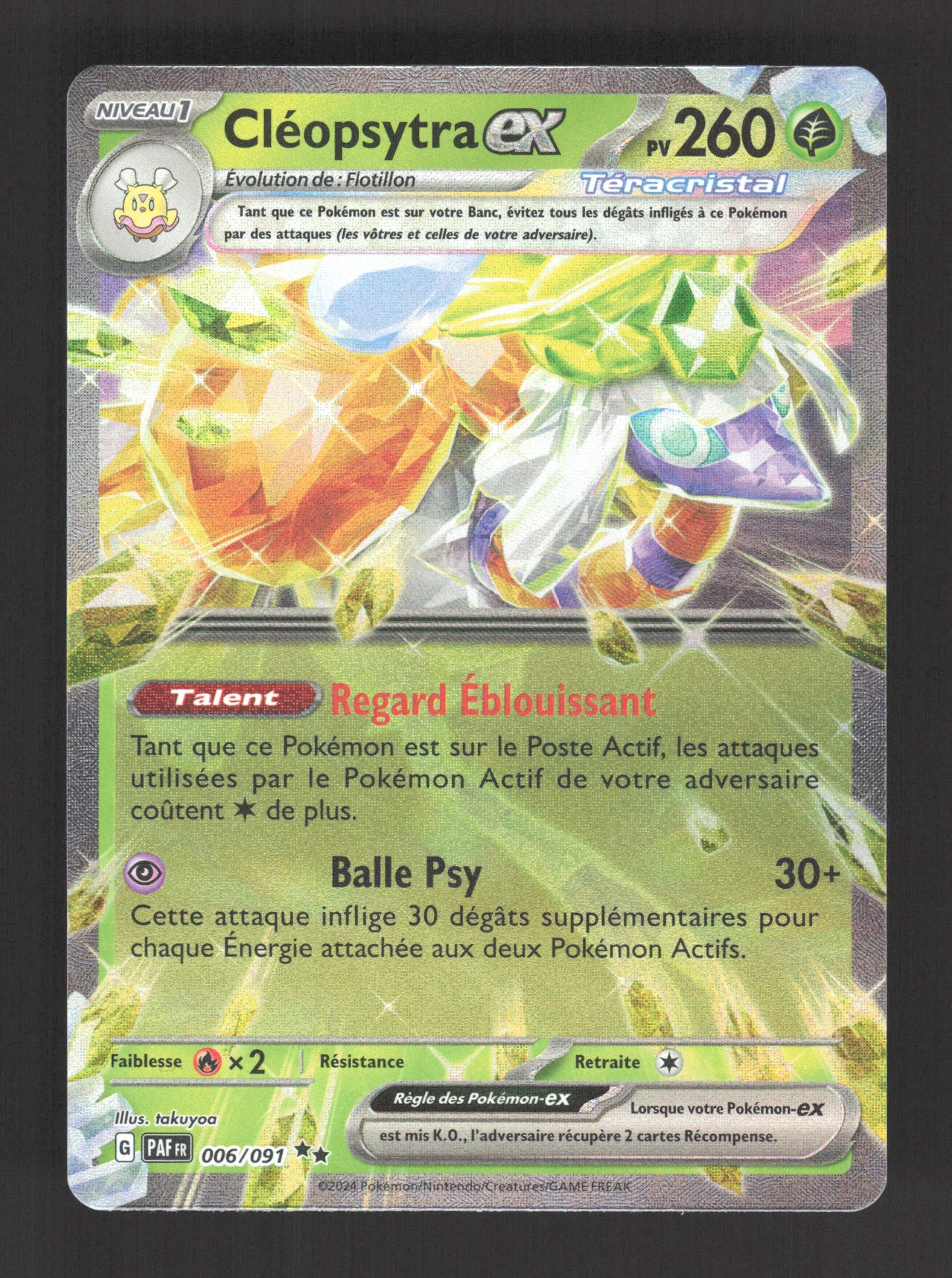 006/091 Cleopsytra EX - Destinées de Paldea