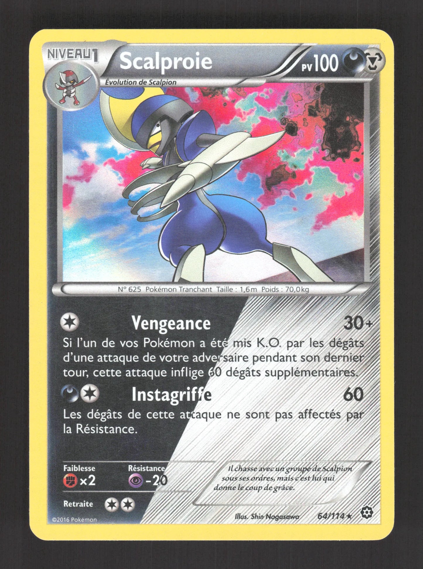 64/114 Scalproie HOLO - Offensive Vapeur
