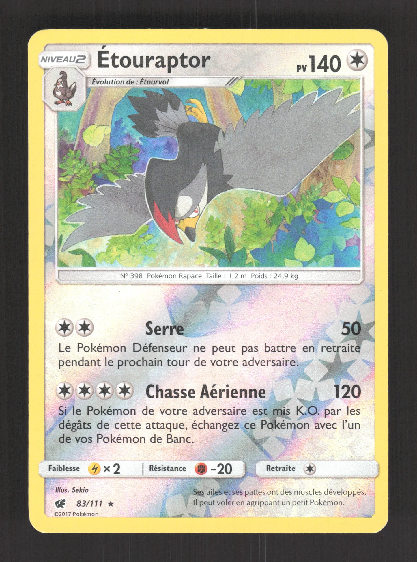 83/111 Etouraptor REVERSE - Invasion Carmin