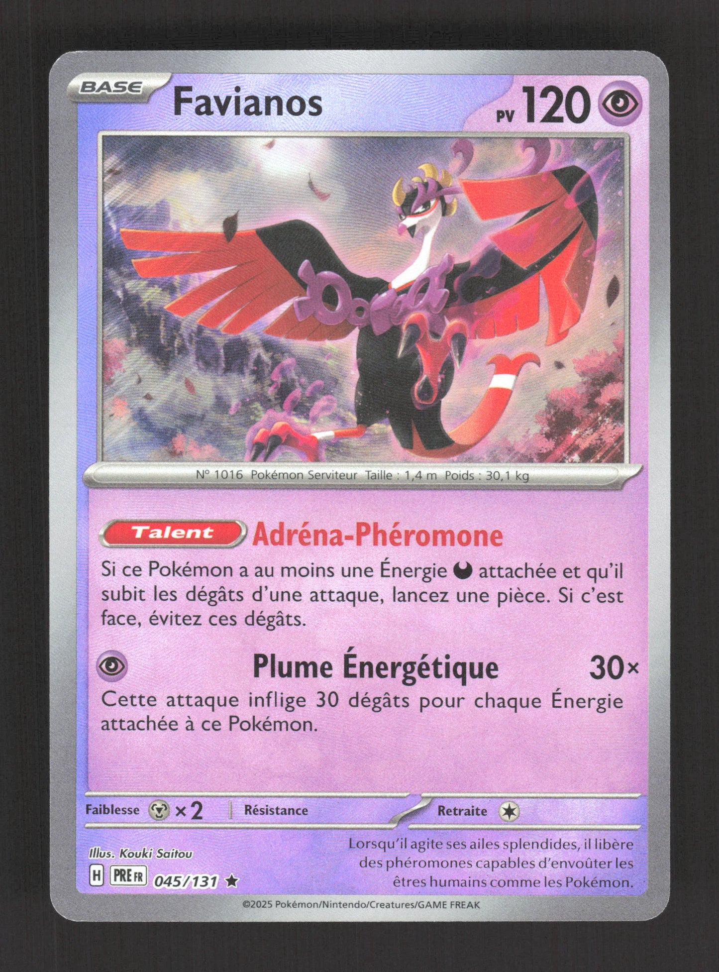 045/131 Favianos POKEBALL - Évolutions Prismatiques