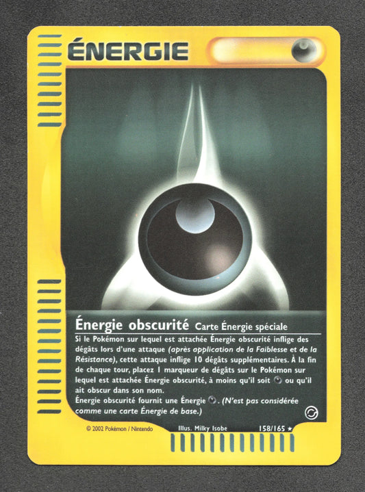 158/165 Energie Obscurite DRESSEUR - Expedition