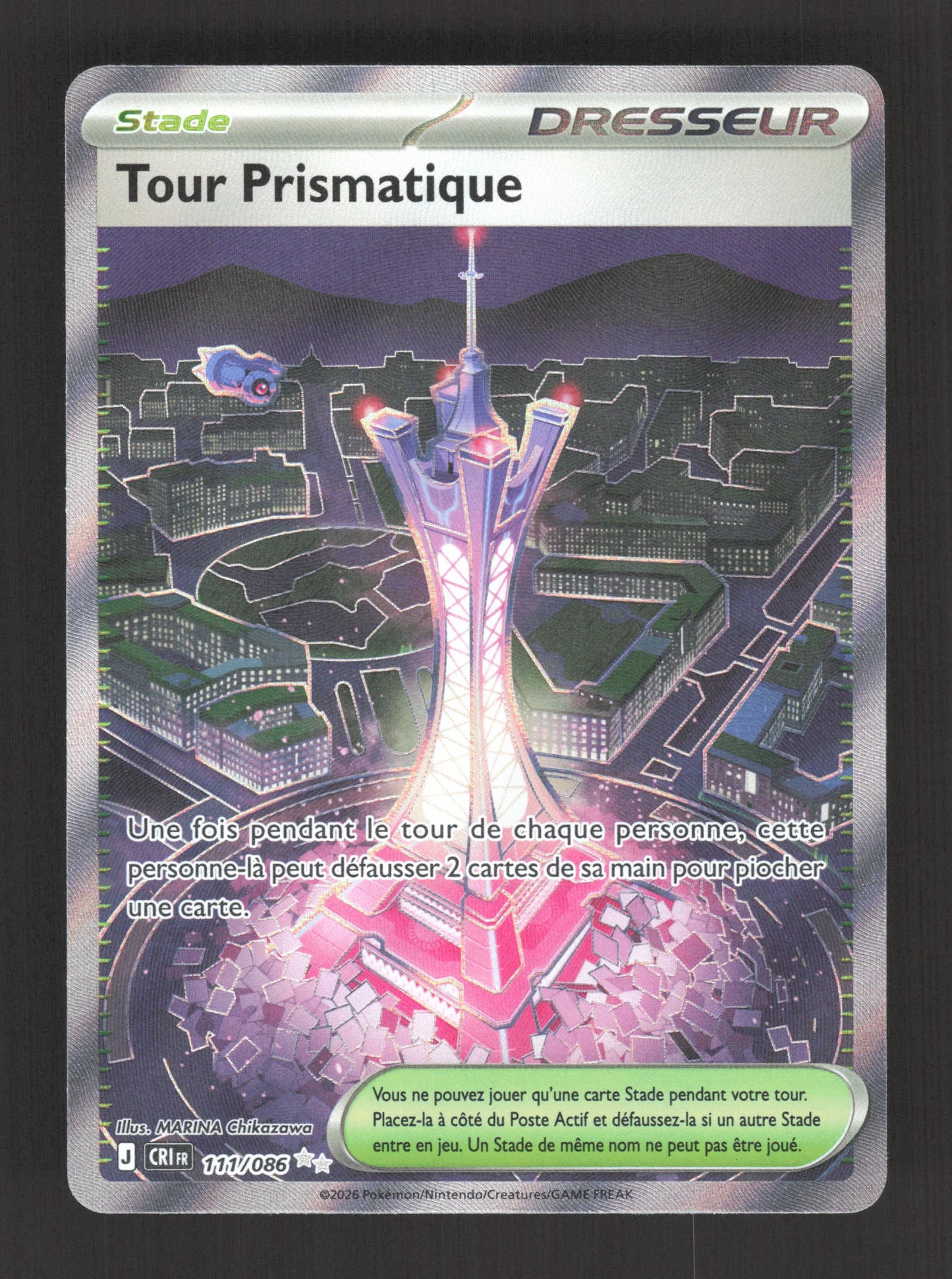 111/086 Tour Prismatique DRESSEUR - Chaos Ascendant
