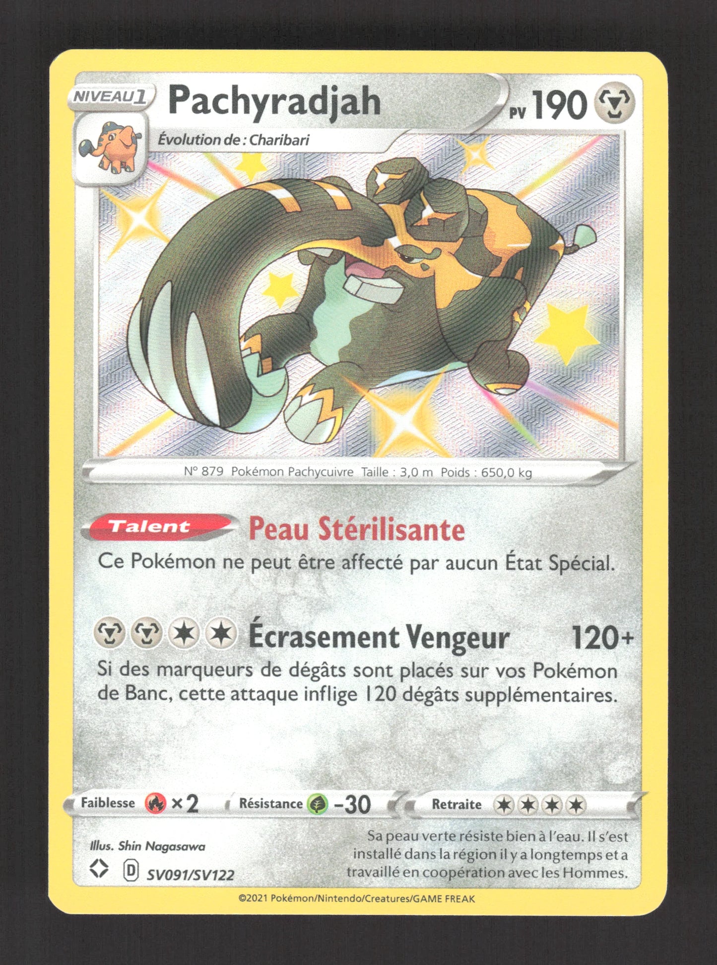 SV091/SV122 Pachyradjah SHINY - Destinées Radieuses