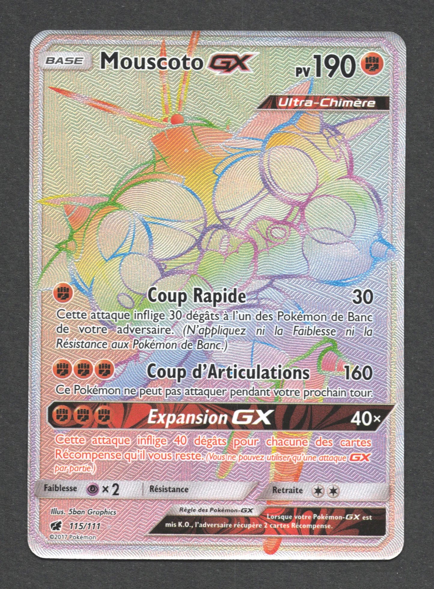 115/111 Mouscoto GX - Invasion Carmin