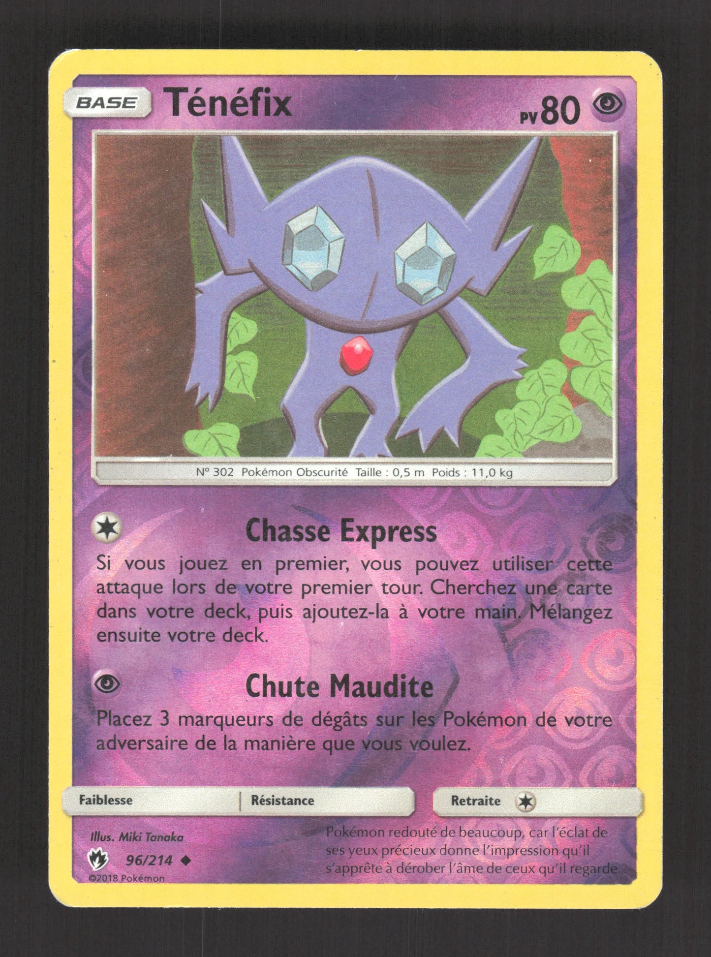 96/214 Tenefix REVERSE - Tonnerre Perdu