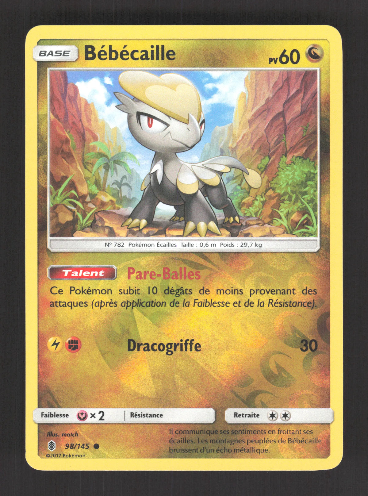 98/145 Bebecaille REVERSE - Gardiens Ascendants