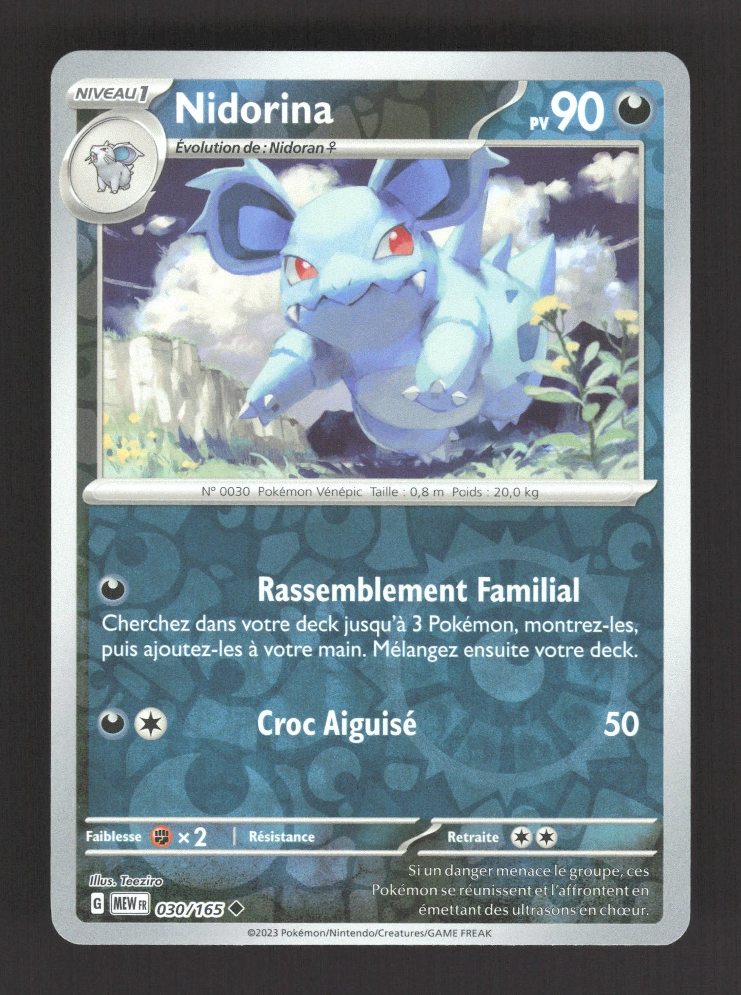 030/165 Nidorina REVERSE - 151