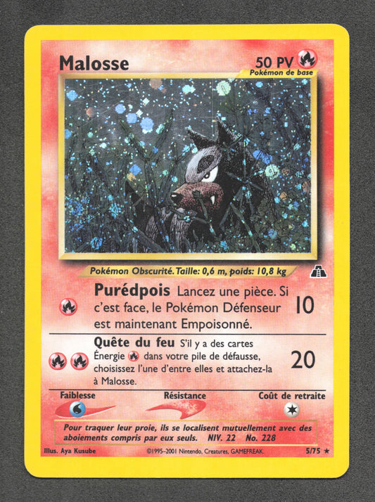 5/75 Malosse HOLO - Neo Discovery