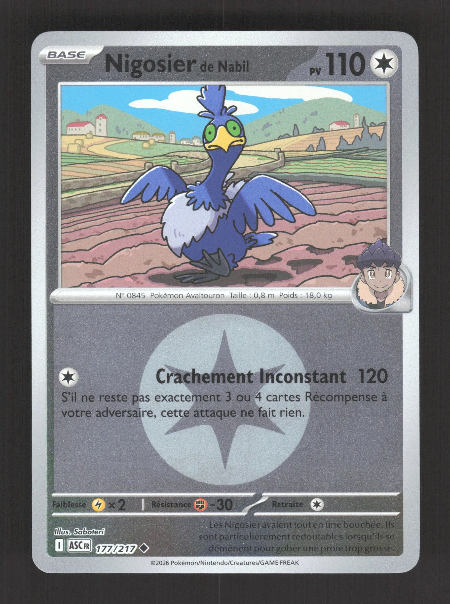 177/217 Nigosier REVERSE ENERGIE - Héros Transcendants