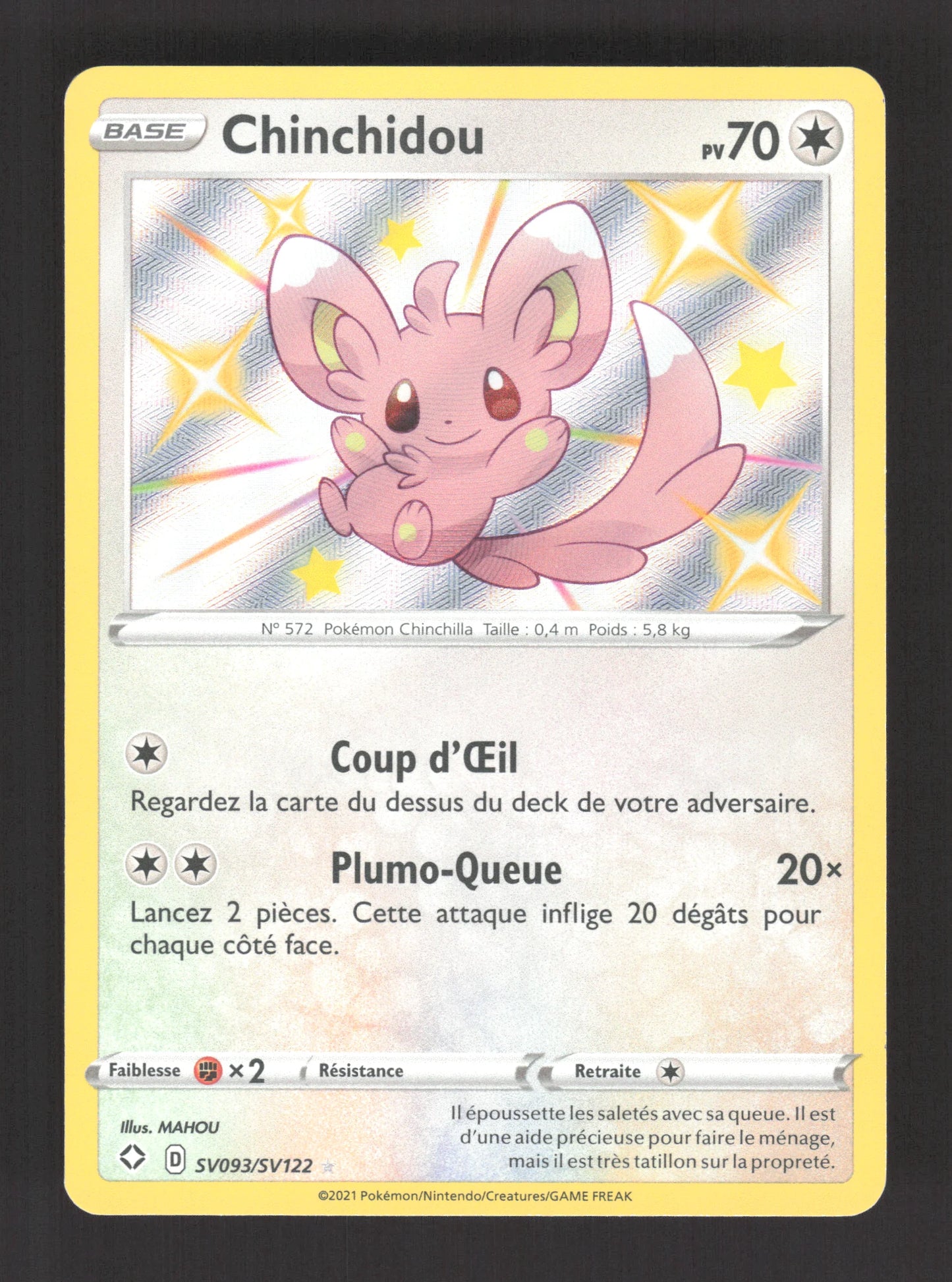 SV093/SV122 Chinchidou SHINY - Destinées Radieuses