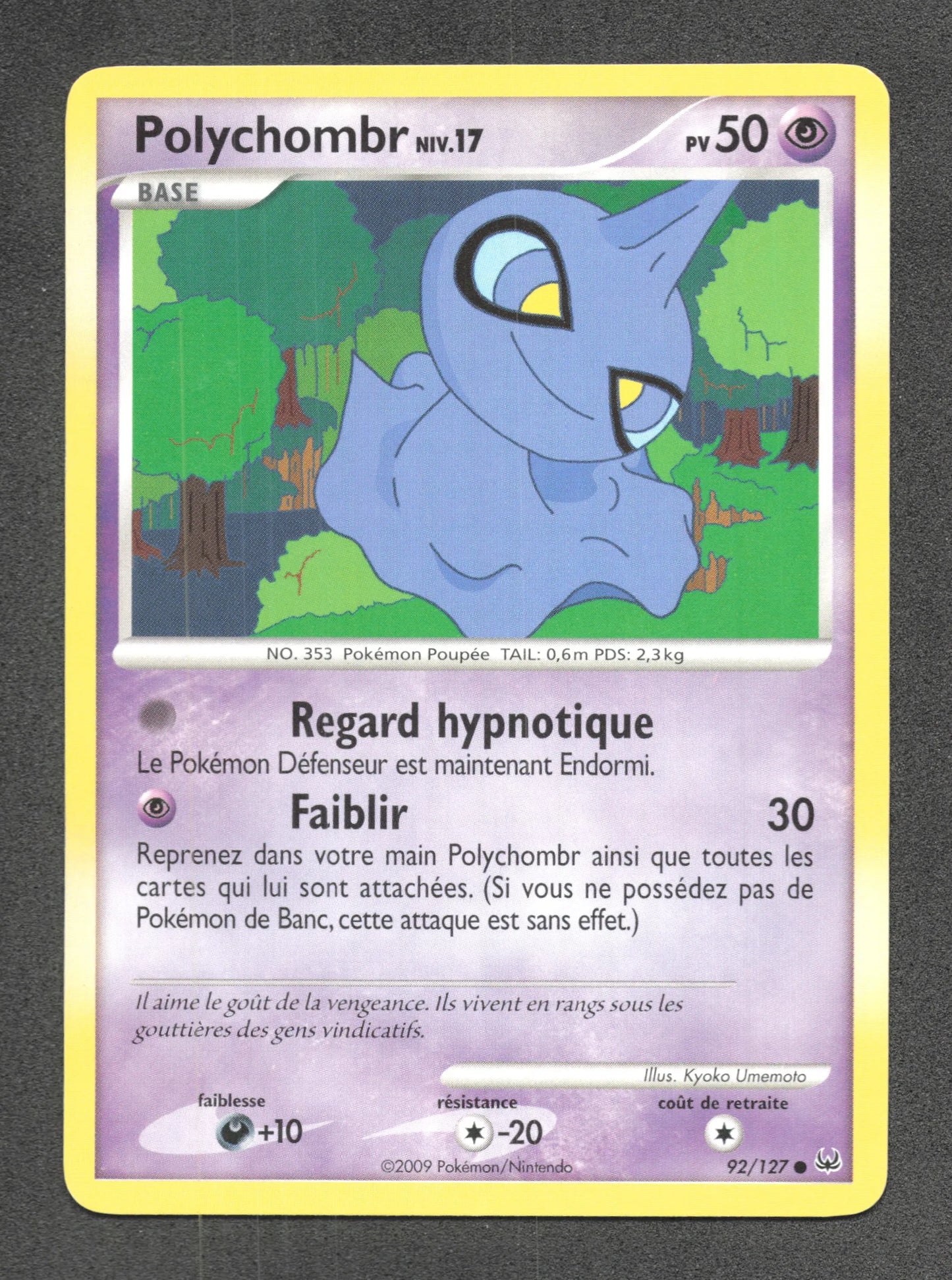 92/127 Polychombr CO - Platine
