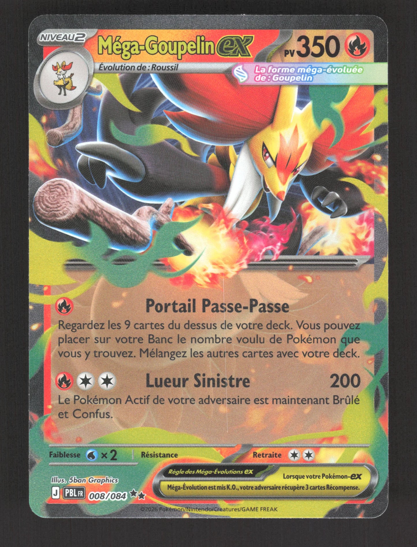 008/084 Mega Goupelin EX - Nuit Noire