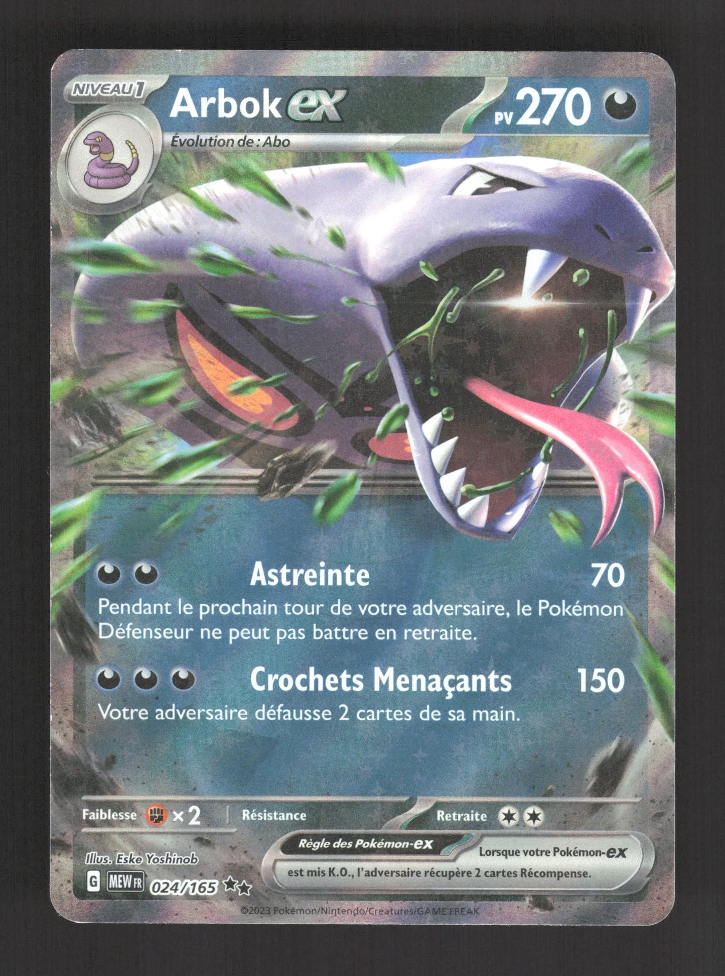 024/165 Arbok EX - 151