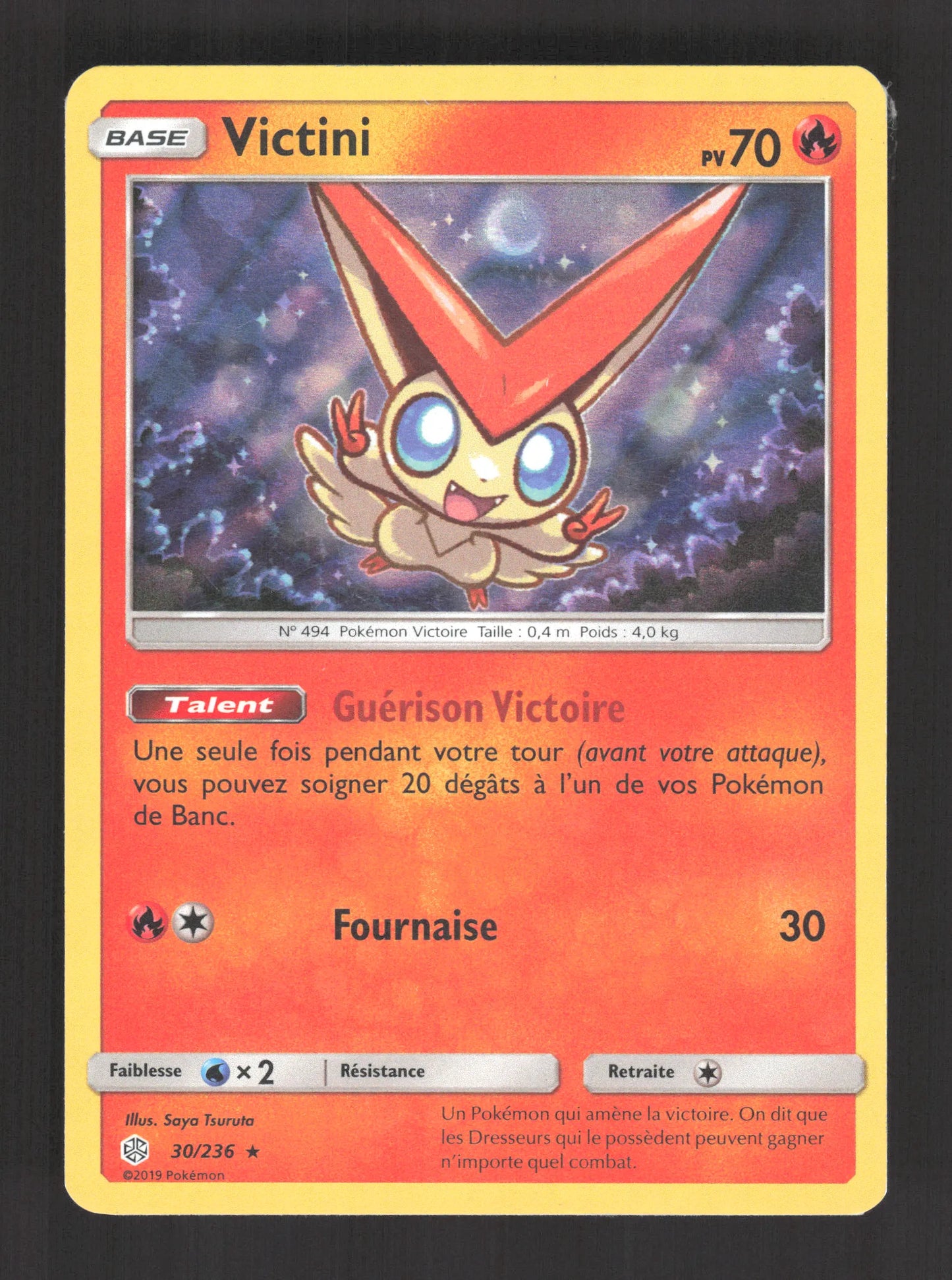 30/236 Victini HOLO - Éclipse Cosmique