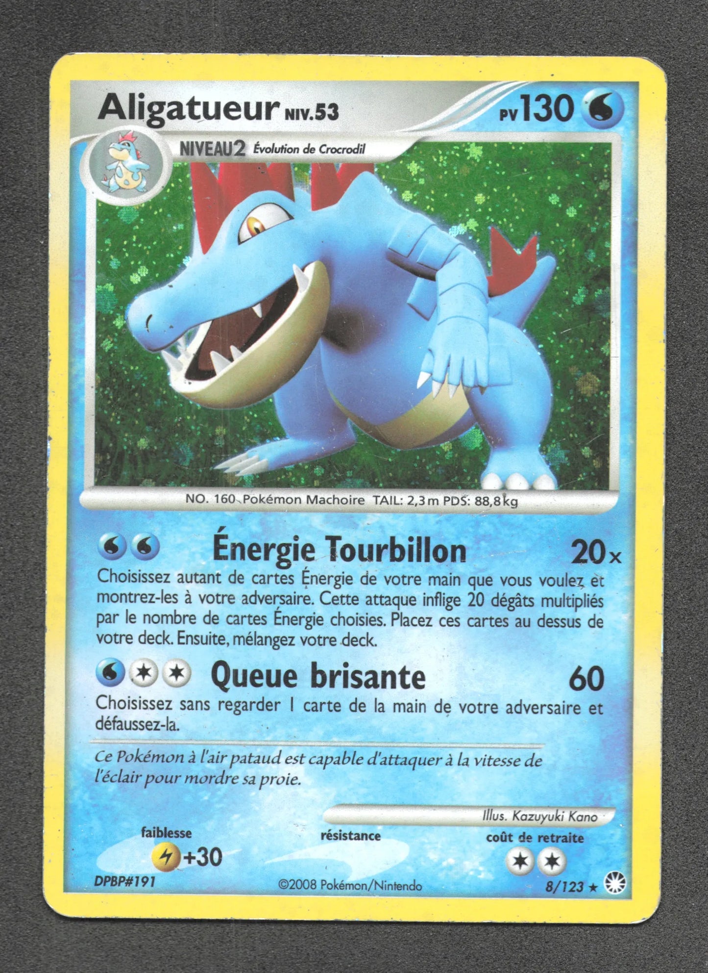 8/123 Aligatueur HOLO - Trésors Mystérieux